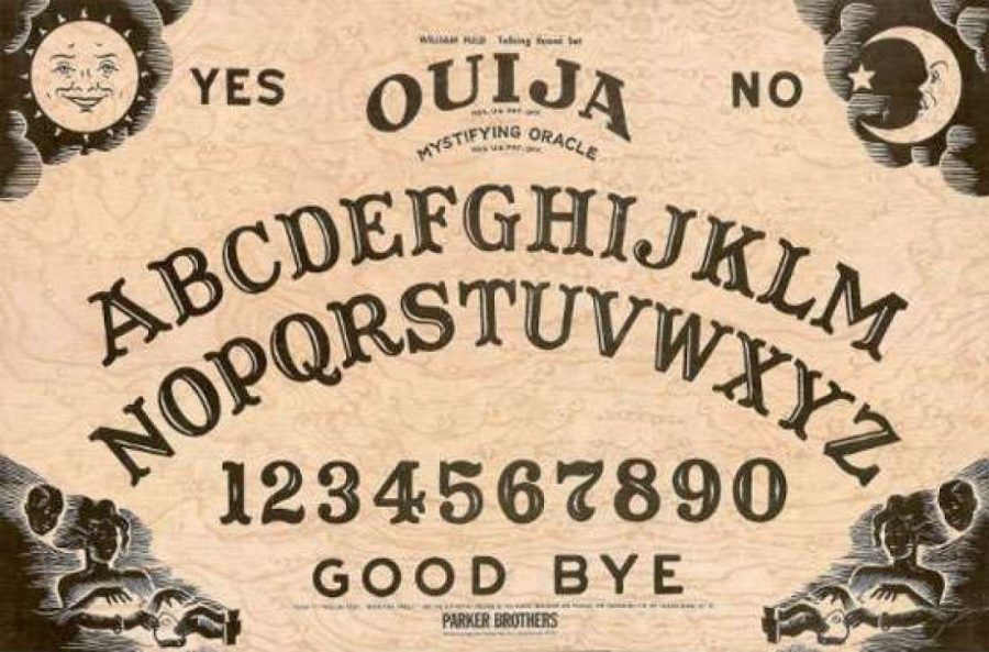 Bringing+a+Ouija+board+into+an+already+scary+basement+has+crazy+written+all+over+it.