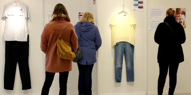 In 2018 a museum in  Brussels (inspired by a project developed by students at the University of Kansas) had an exhibition entitled What Were You Wearing which recreated outfits worn by rape victims. 
