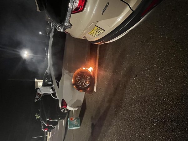 Fire in the Olive Garden Parking Lot