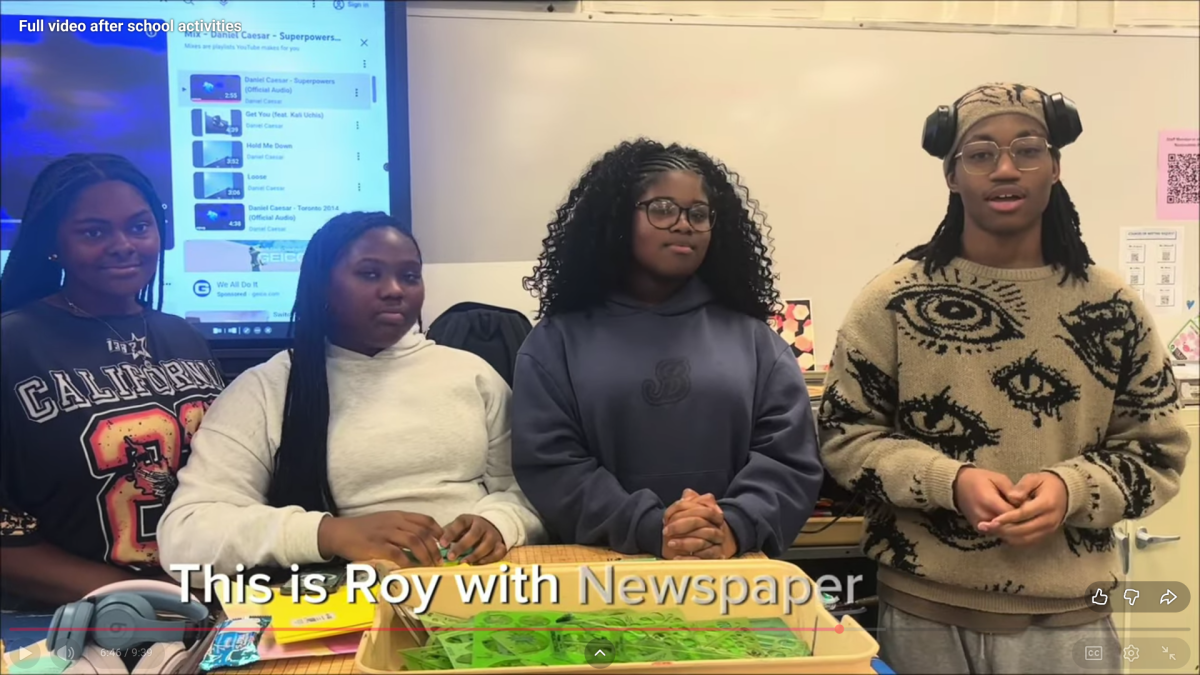 Students on the interview-- maybe we will cover your club next!